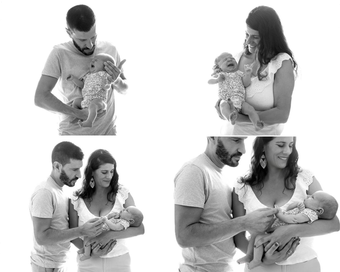 Sesión de fotos de recién nacido en casa