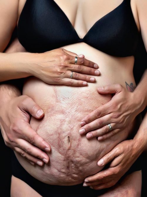 sesión de embarazo en estudio Tarragona