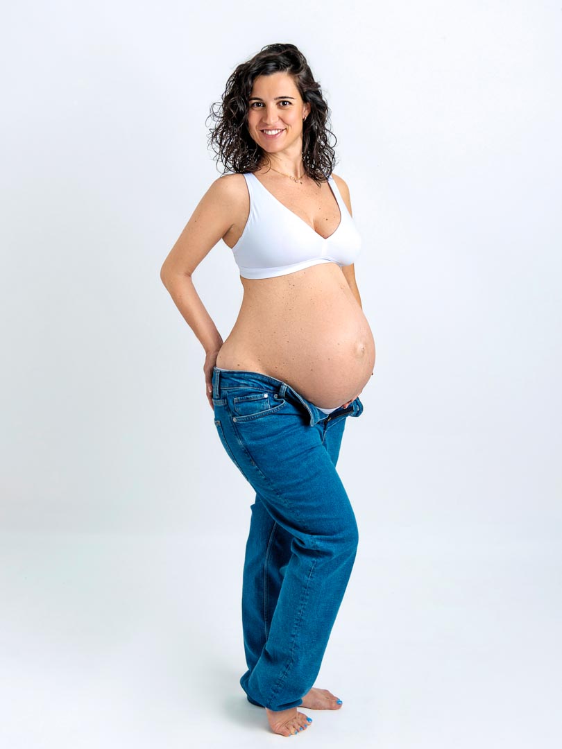 Sesión de embarazo en estudio Tarragona