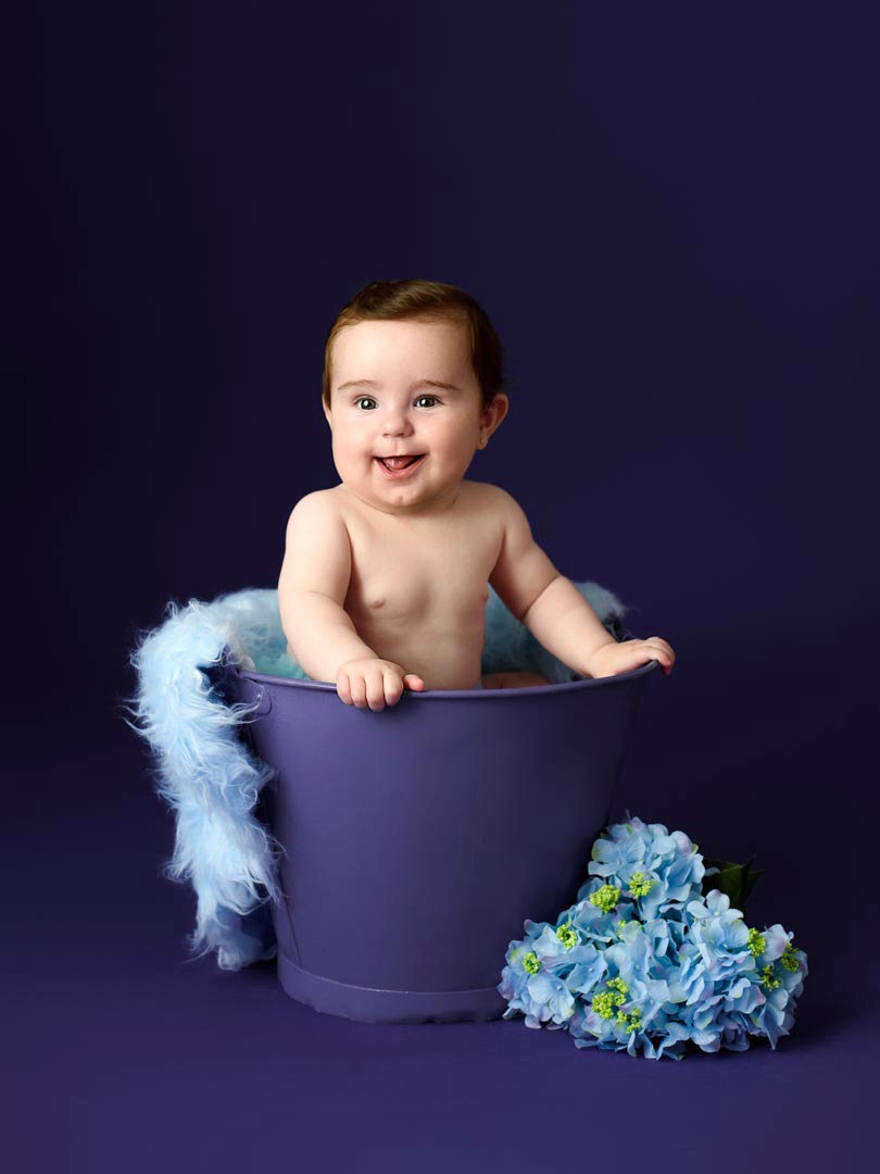 Fotos de bebé en estudio