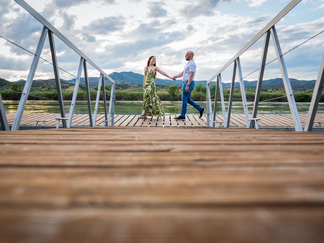 Sesión fotos de pareja en Flix