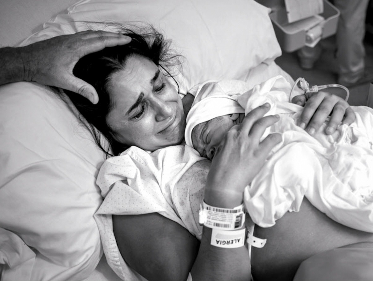 Fotografía de parto en Barcelona