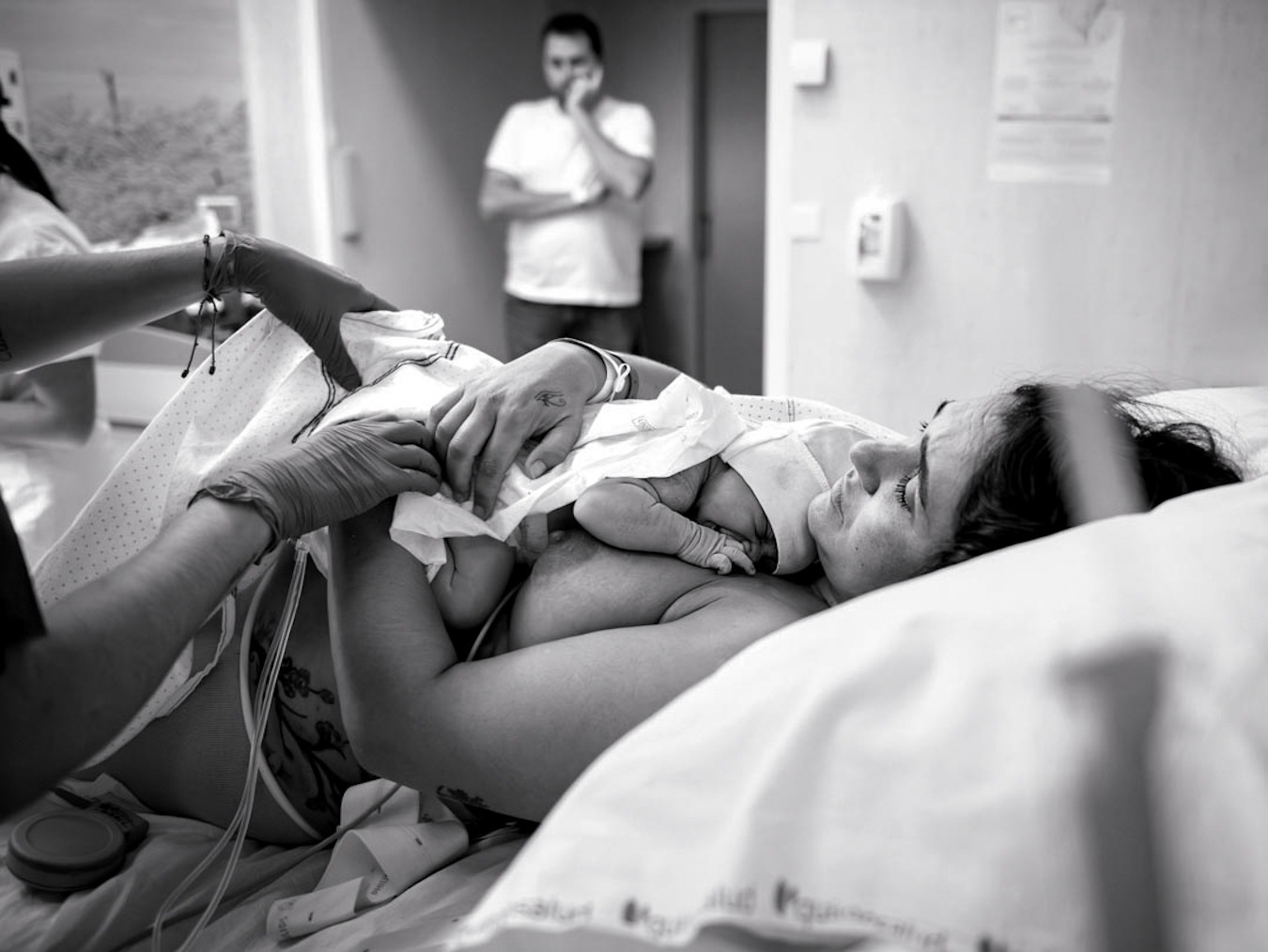 Fotografía de parto en Barcelona