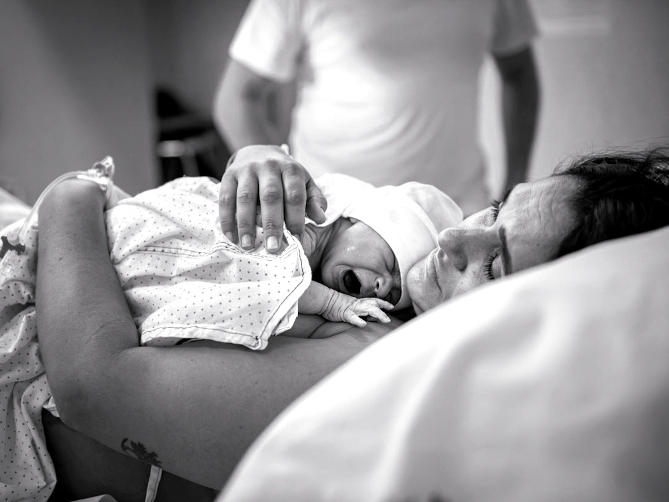 Fotografía de parto en Barcelona