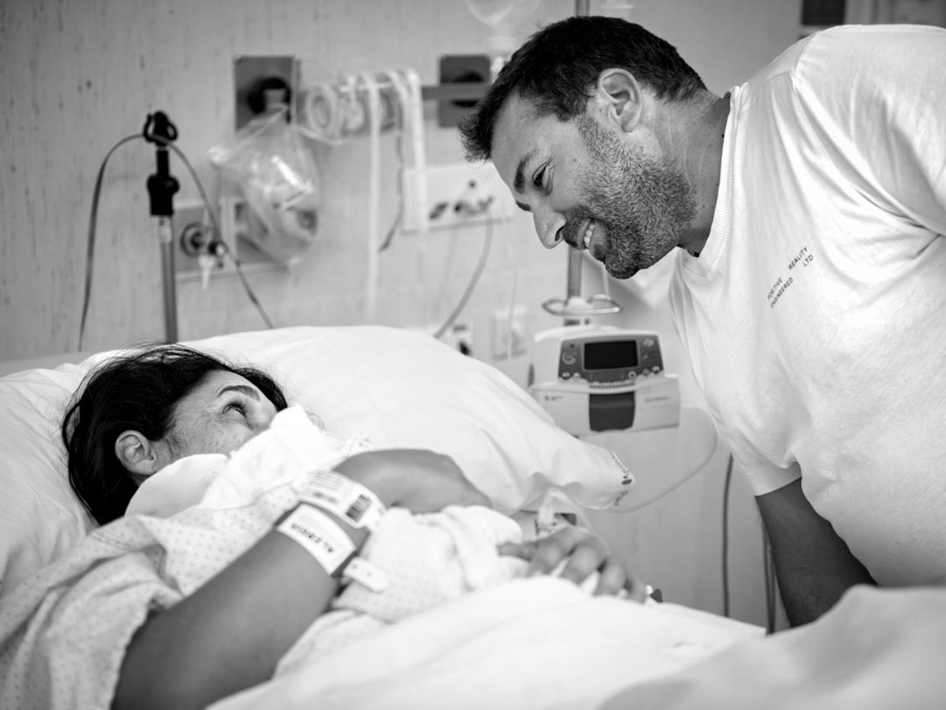 Fotografía de parto en Barcelona (clínica dexeus)