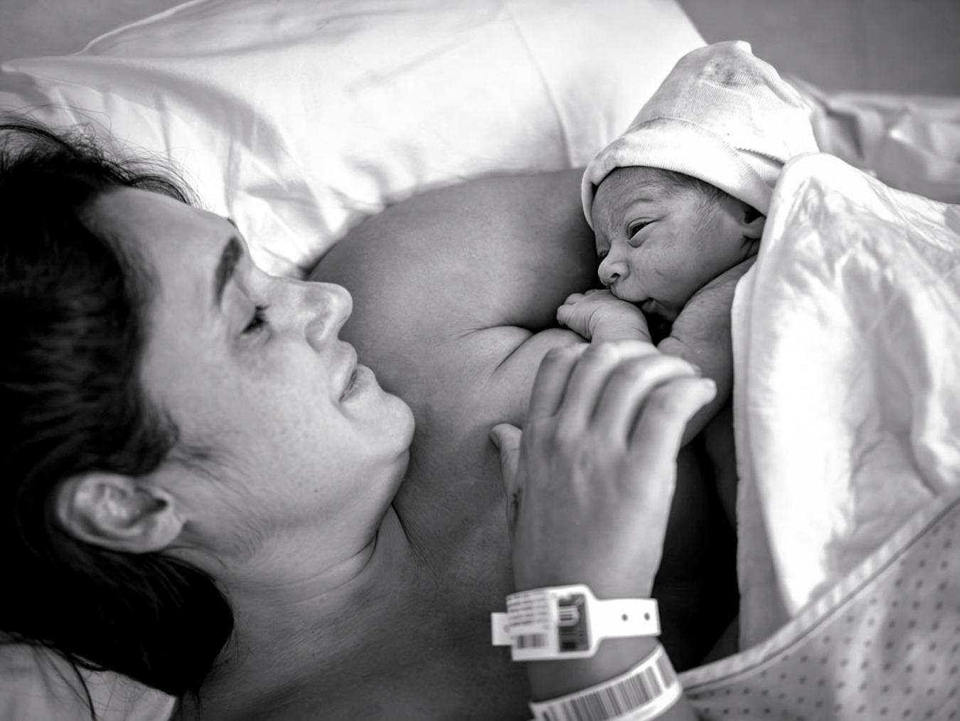 Fotografía de parto en Barcelona (clínica dexeus)