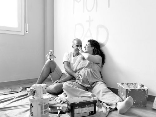 Sesión de embarazo en casa Tarragona