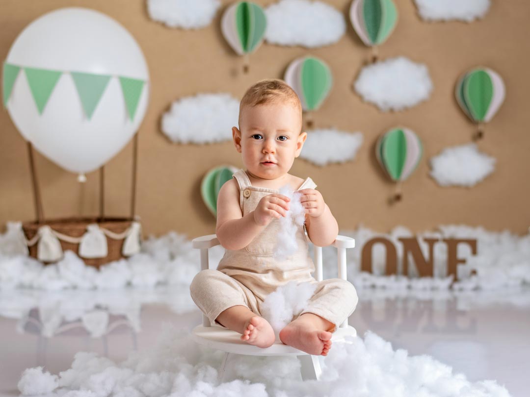 Sesión smash cake para bebé