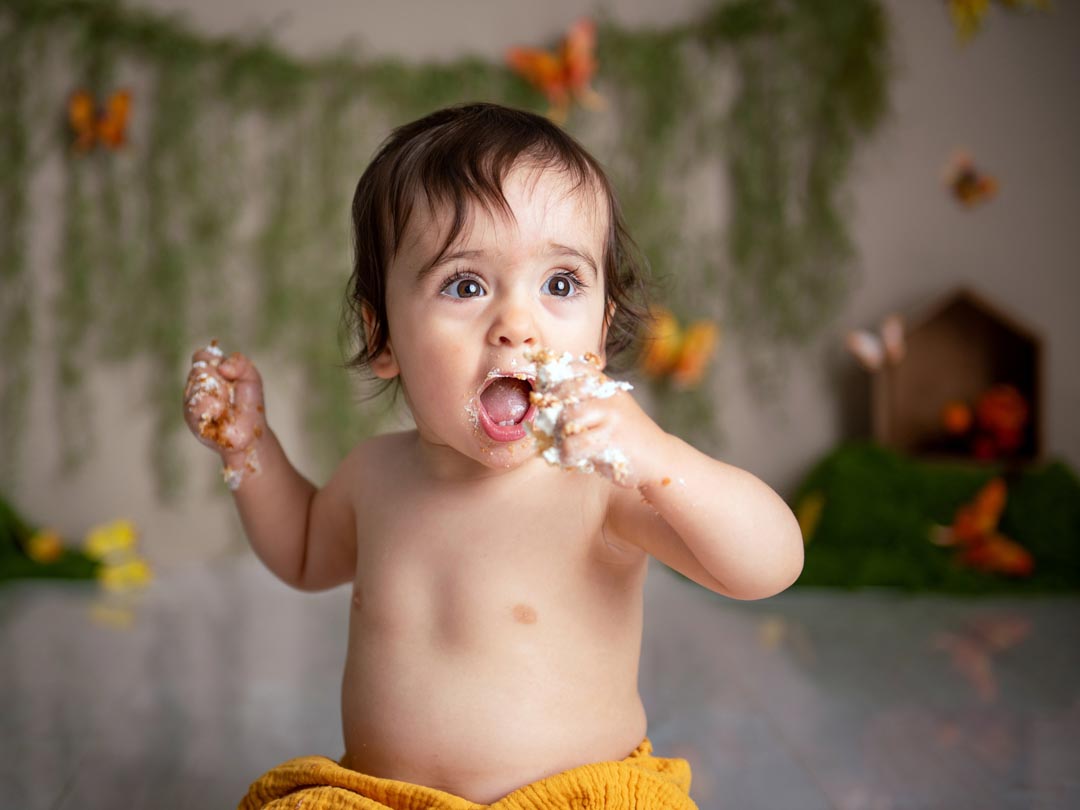 Sesión Smash Cake en Tarragona