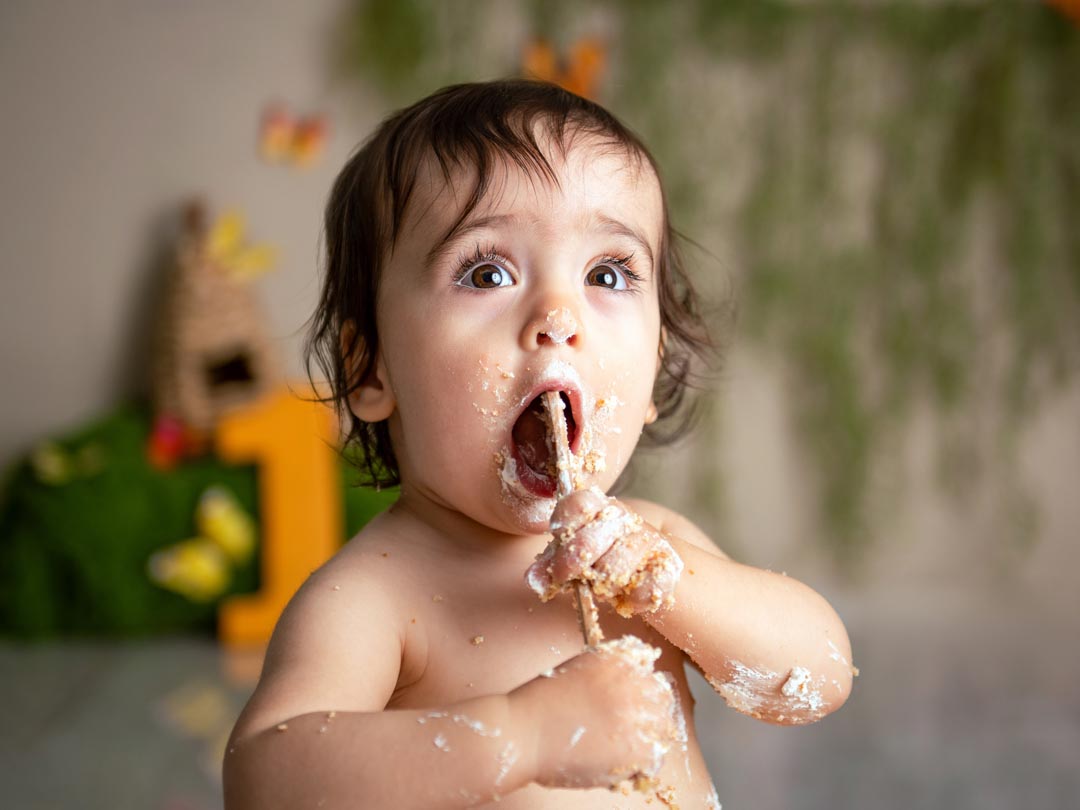 Sesión Smash Cake en Tarragona