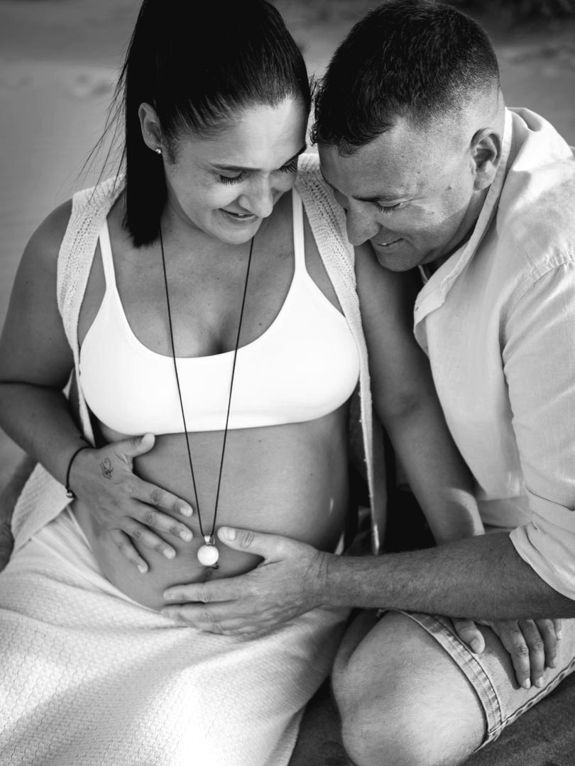 Sesión de embarazo en el Delta de l'Ebre