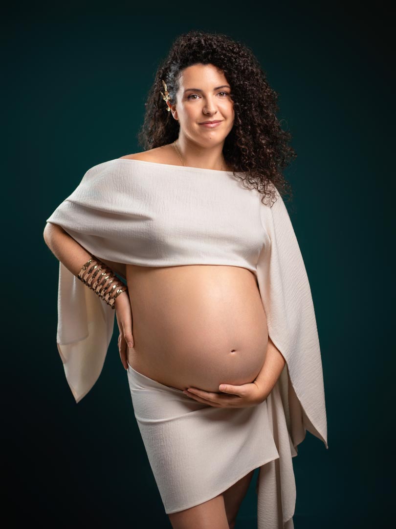 Reportaje de embarazo en estudio Tarragona