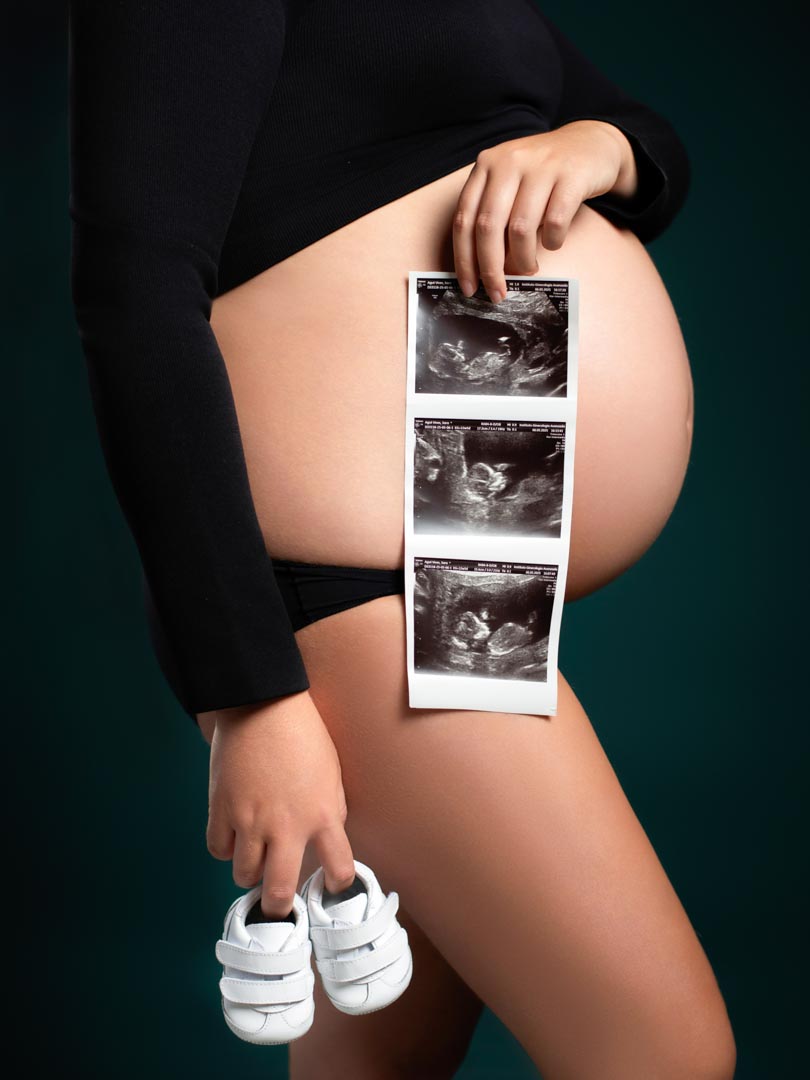 Reportaje de embarazo en estudio Tarragona