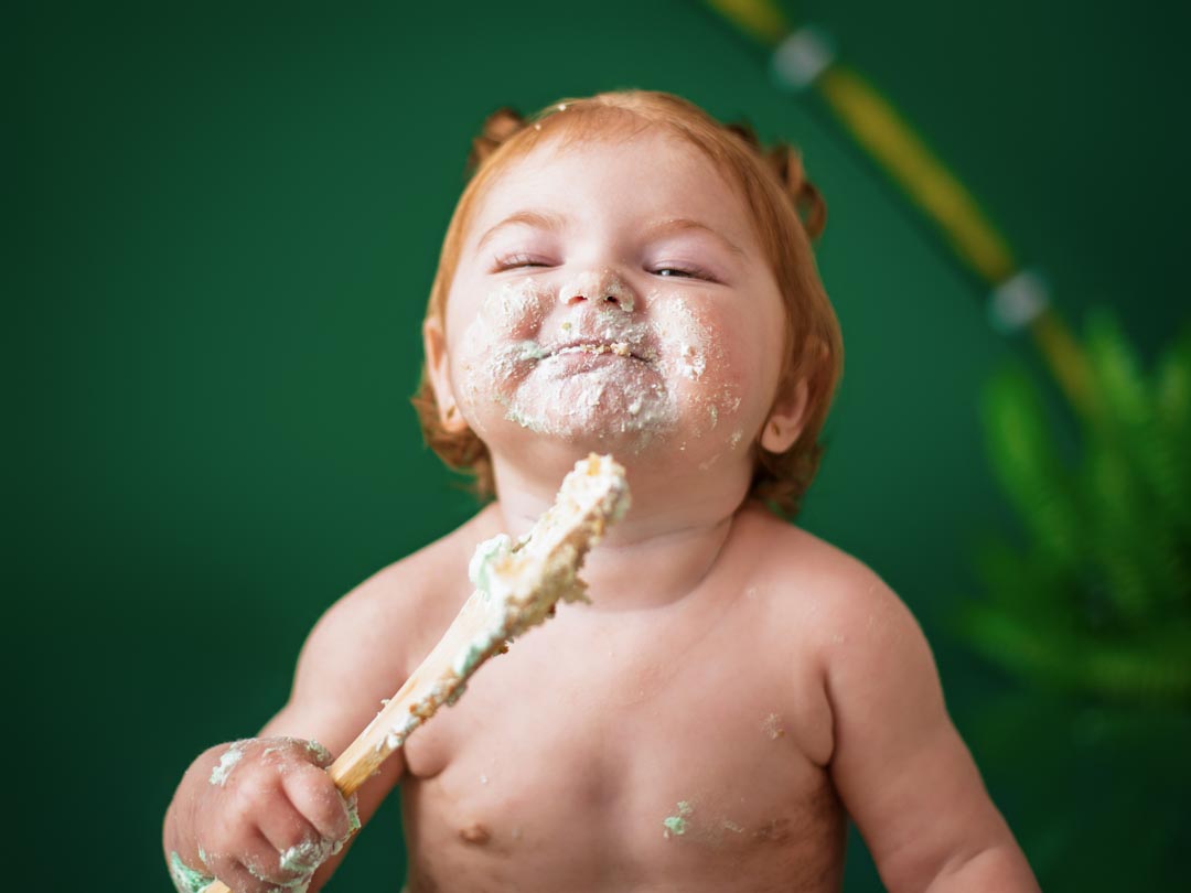 Fotografía smash Cake en Tarragona